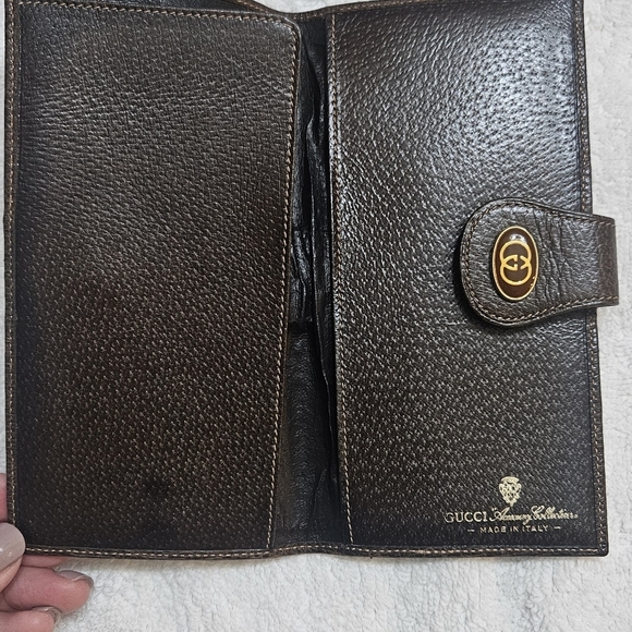 Vintage Gucci Ophidia Bifold Wallet Gold Chain Signature Monogram COA - Picture 4 of 9